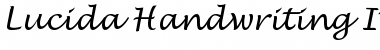 Lucida Handwriting Font