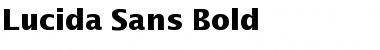 Lucida_Sans-Bold Regular Font