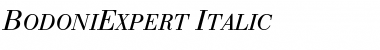 BodoniExpert Italic Font
