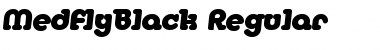 MedflyBlack Regular Font