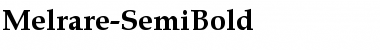 Melrare-SemiBold Font