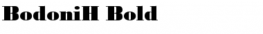 BodoniH Bold