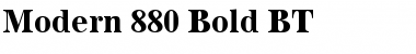 Modern880 BT Font