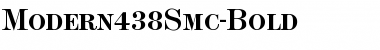 Modern438Smc Bold Font