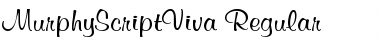 MurphyScriptViva Font