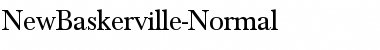 NewBaskerville-Normal Font