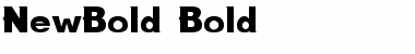 NewBold Bold Font