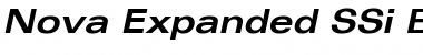 Nova Expanded SSi Bold Expanded Italic Font