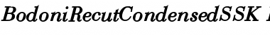 BodoniRecutCondensedSSK Font