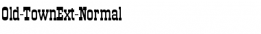 Old-TownExt-Normal Font