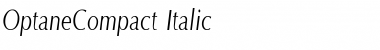 OptaneCompact Italic