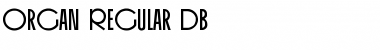 Organ DB Font