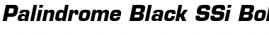 Palindrome Black SSi Bold Italic