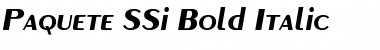 Paquete SSi Bold Italic Font
