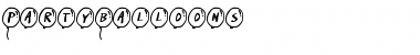 PartyBalloons Font