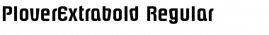 PloverExtrabold Font