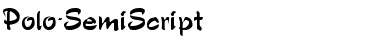 Polo-SemiScript Font