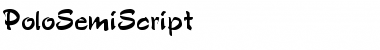 PoloSemiScript Font