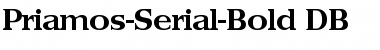 Priamos-Serial DB Font