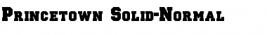 Princetown Solid Font