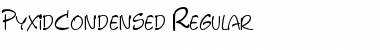 PyxidCondensed Regular Font