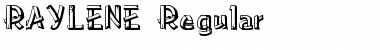 RAYLENE Regular Font