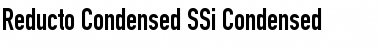 Reducto Condensed SSi Font
