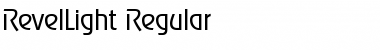 RevelLight Regular Font