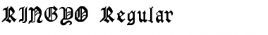 RINGYO Regular Font