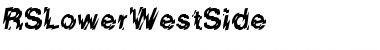 Download RSLowerWestSide Font