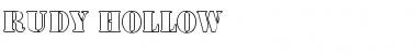 Rudy Hollow Regular Font