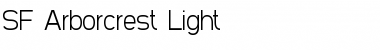SF Arborcrest Light Regular Font