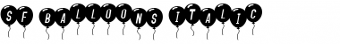 SF Balloons Font