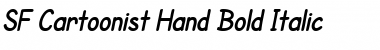 SF Cartoonist Hand Bold Italic