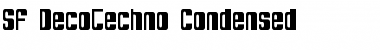Download SF DecoTechno Condensed Font