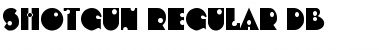 Shotgun DB Regular Font