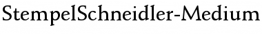 Download StempelSchneidler-Medium Font