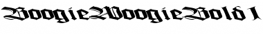 BoogieWoogieBold112 Bold Font