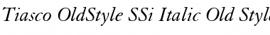 Tiasco OldStyle SSi Font