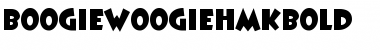 BoogieWoogieHmkBold Regular Font