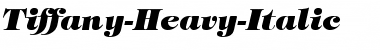 Download Tiffany-Heavy-Italic Font