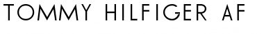 Download TOMMY HILFIGER AF Font