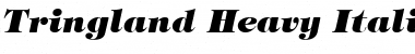 Tringland Heavy Font