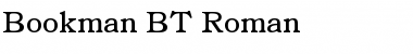 Bookman BT Roman Font