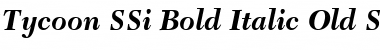 Tycoon SSi Bold Italic Old Style Figures