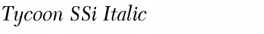 Tycoon SSi Font