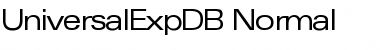 Download UniversalExpDB Font