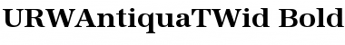 URWAntiquaTWid Font