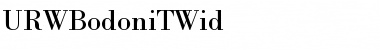 URWBodoniTWid Regular Font