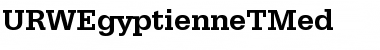 URWEgyptienneTMed Regular Font